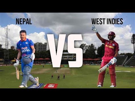 How To Watch Nepal Vs West Indies Live Streaming World Cup Qualifiers 2023