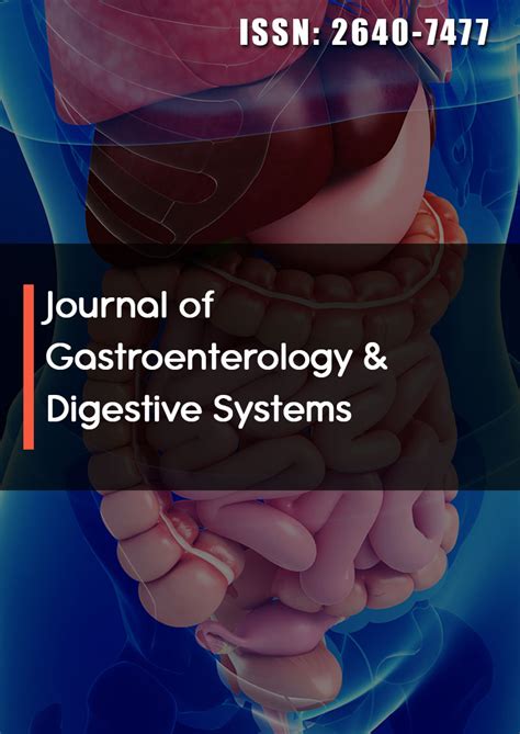 Journal of Gastroenterology & Digestive Systems | Opast Publishing Group