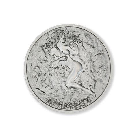 GREEK MYTHOLOGY SERIES – APHRODITE – 1 TROY OUNCE – 39MM – Limited Mintage