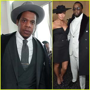 Jay-Z Joins Diddy & Cassie at Roc Nation’s Grammys 2018 Brunch | 2018 ...