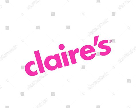 Claires Rotated Logo White Background Editorial Stock Photo - Stock Image | Shutterstock