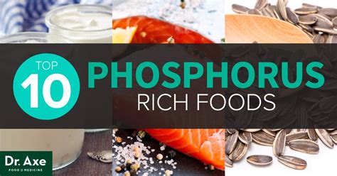 Top 10 Phosphorus Rich Foods - DrAxe.com