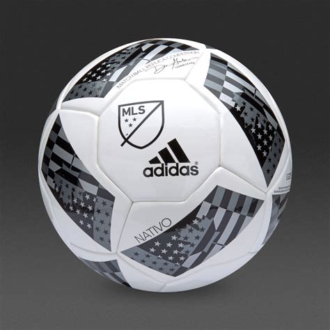 adidas 16 MLS Official Match Ball - Soccer Balls - White/Shock Blue/Black