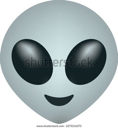 Alien Emoji Emoticon Face Alien Stock Vector (Royalty Free) 2275216373 ...