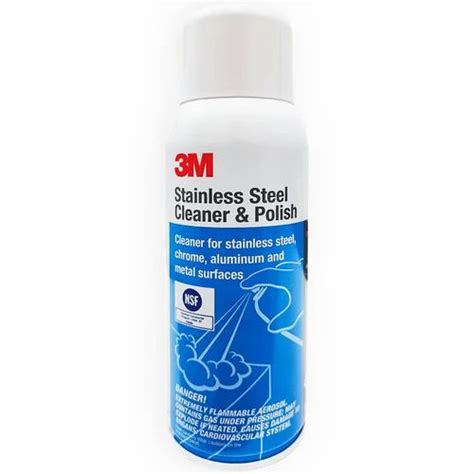 3M Stainless Steel Cleaner & Polish, Cleaning Spray Foam, Packaging ...