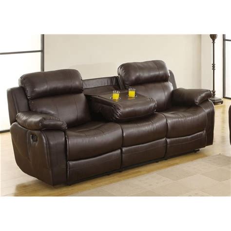 Dual Reclining Sofa With Cup Holders - Sofa Design Ideas