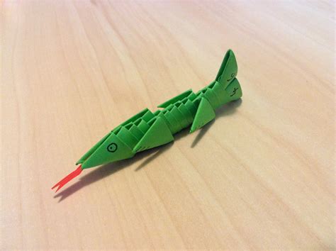 3D Origami- Lizard (Gecko) tutorial for beginners ᴴᴰ