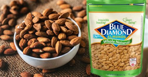 Blue Diamond Whole Natural Almonds 40oz Bag Only $10.98 on Amazon