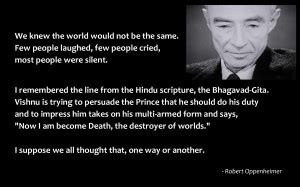 Julius Robert Oppenheimer Quotes. QuotesGram