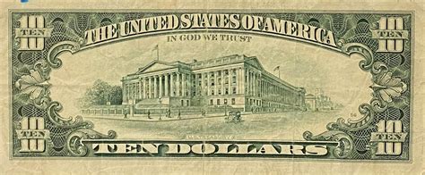 1981 Vintage 10 Dollar Bill - Etsy