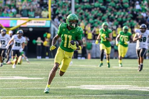 Report: Oregon Star WR Troy Franklin Opts Out of Fiesta Bowl vs. Liberty