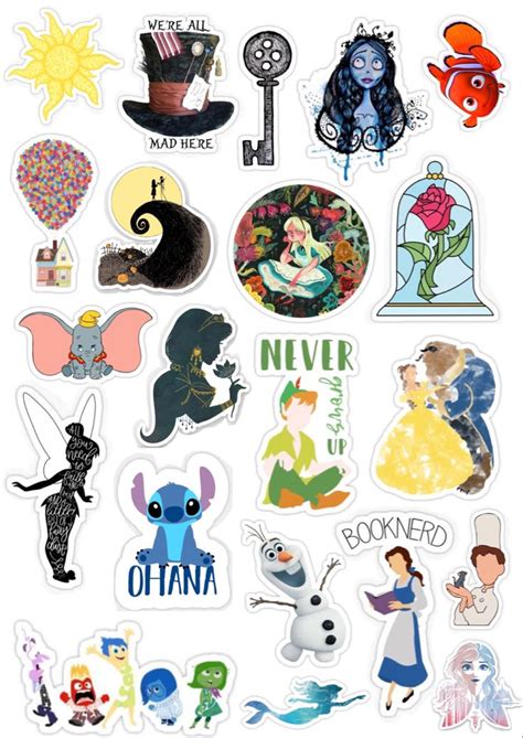 Disney Printable Stickers