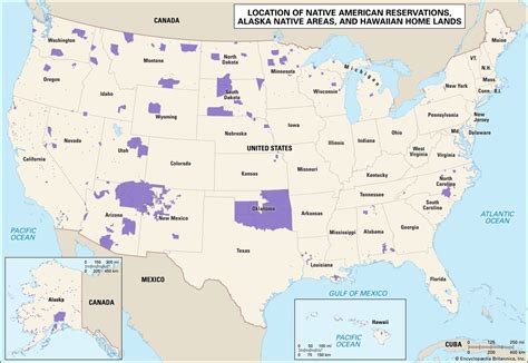 Indian Reservations In The United States Map - United States Map