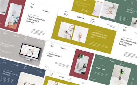 Colour Book Minimalist Google Slides Template