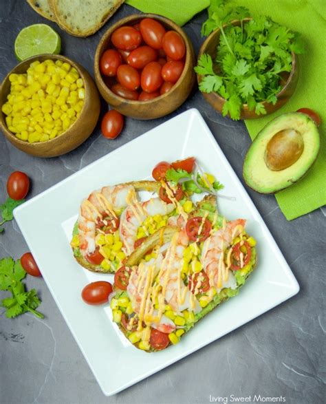 Addicting Spicy Shrimp Avocado Toast - Living Sweet Moments