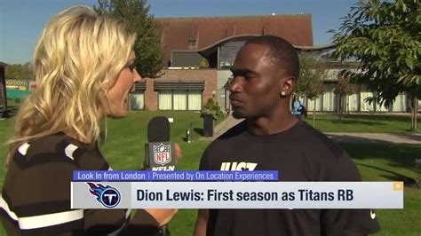 Dion Lewis Gives Outlook of Titans London Game