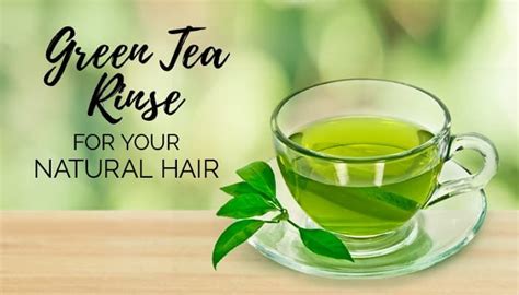 How to Do a Green Tea Hair Rinse on Natural Hair | Green tea hair rinse ...