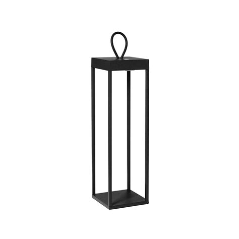 Lucerna 50 Black | Large, Modern Battery-Operated Lantern