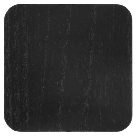 Black Wooden Coasters 4pk | Tableware | B&M Stores