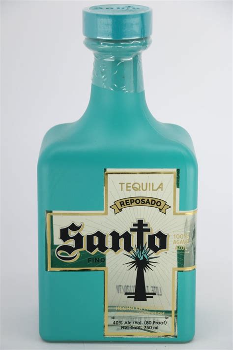 Santo Reposado Tequila 750mL – PJ Wine, Inc.