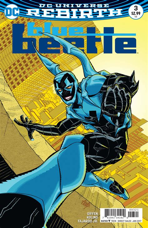 Blue Beetle #3 - 5-Page Preview and Covers released by DC Comics