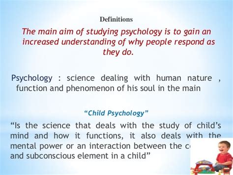 Theories of child psychology