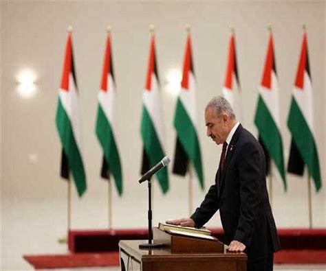 Who was sworn in as the New Prime Minister of Palestine?