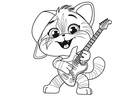 Free 44 Cats coloring pages - YouLoveIt.com