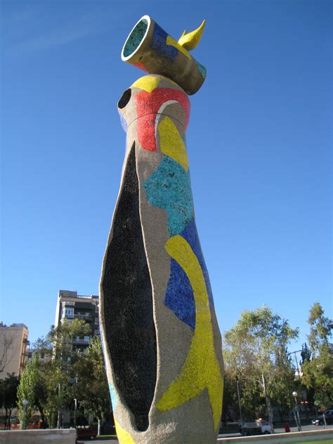 Joan Miro Statue in Barcelona | Joan miro, Joan miró i ferrà