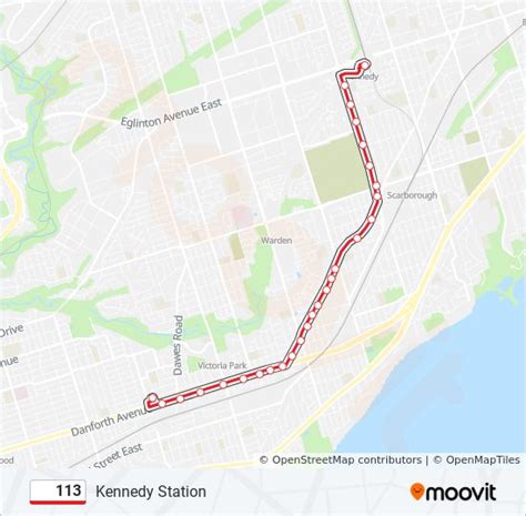 113 Route: Schedules, Stops & Maps - Kennedy Station (Updated)