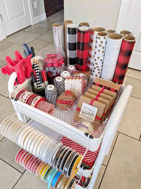 16 Clever Wrapping Paper Storage Ideas and Hacks