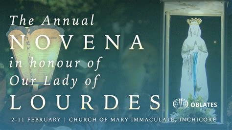 Novena to Our Lady of Lourdes Inchicore - Missionary Oblates of Mary ...