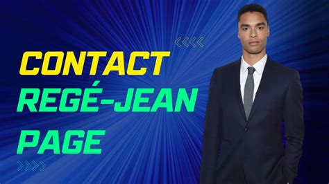 Contact Regé-Jean Page [Address, Email, Phone, DM, Fan Mail]