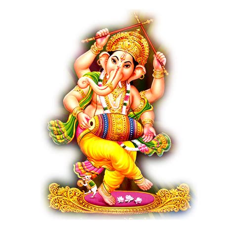 Lord Ganesha PNG Transparent Image - PNG Mart