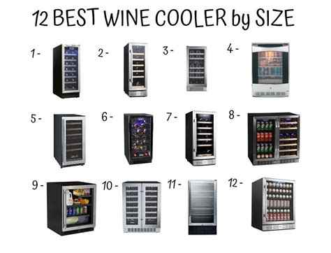 12 Best Wine Cooler By Size | Best wine coolers, Wine cooler, Wine