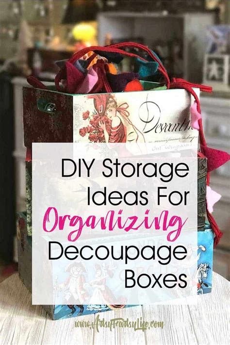 A walkthrough of my decoupage box project. From bare boxes to ...