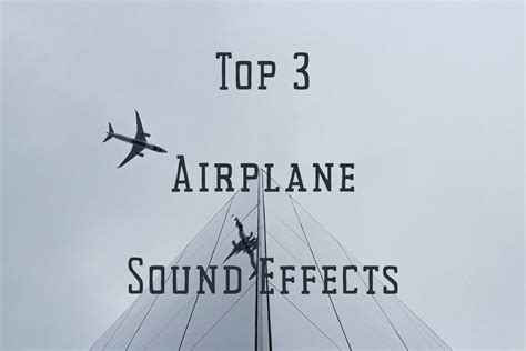 [Free] 6 Best Download Resources for Airplane Sound Effect