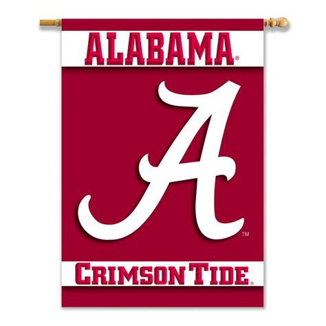 Alabama Crimson Tide 2-Sided 28" X 40" Banner w/ Pole Sleeve