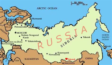 Irkutsk Map