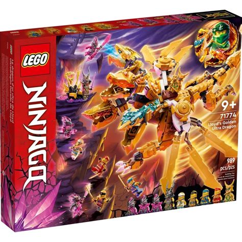 LEGO 71774 NINJAGO ULTRA DRAGO D’ORO DI LLOYD LUGLIO 2022