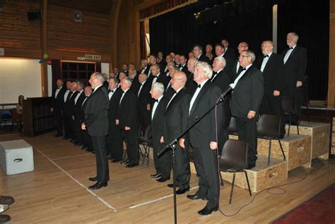 Treorchy Male Choir at the Knighton Community Centre - Rotary Club of ...