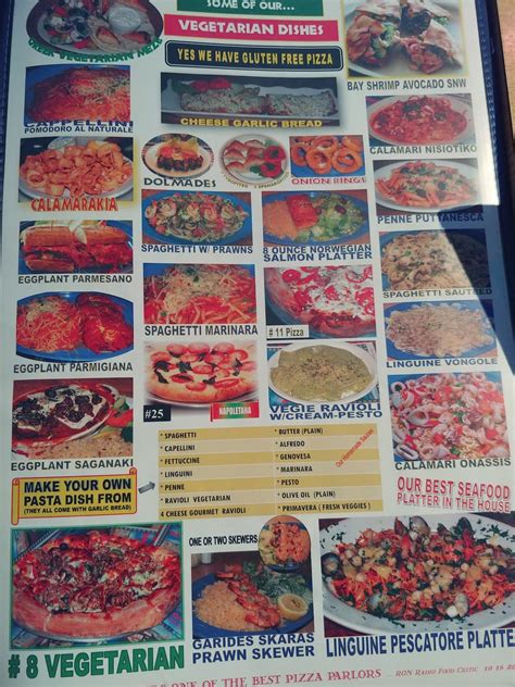 Menu at Rainbow Pizza pizzeria, San Mateo