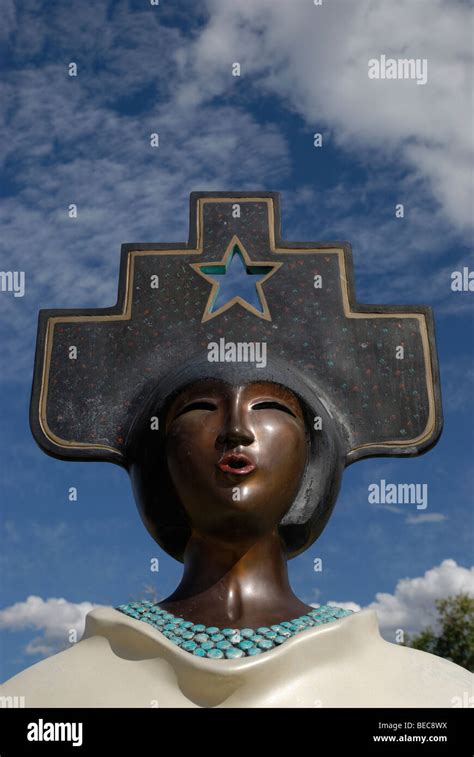 A statue at the Albuquerque Museum of Art and History, Albuquerque, New ...