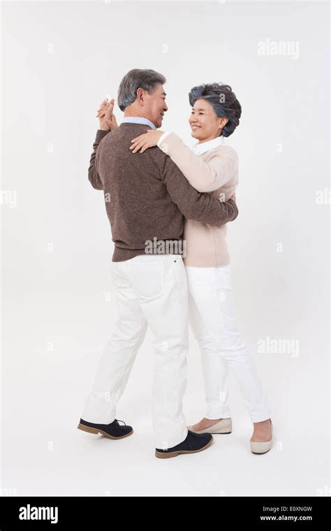 an old couple dancing Stock Photo - Alamy