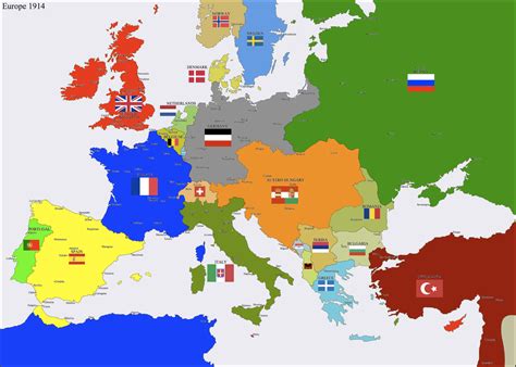 Europe 1914 by Hillfighter on DeviantArt