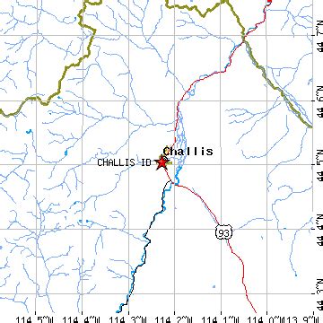 Challis, Idaho (ID) ~ population data, races, housing & economy