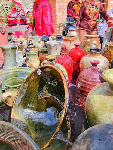 Pots galore | A riot of colorful pots, bowls and dishes. | Carl Berger Sr | Flickr