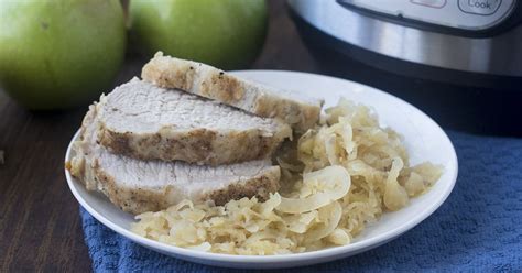 Instant Pot Pork and Sauerkraut - COOKtheSTORY