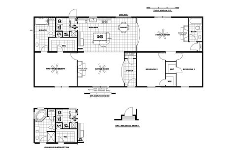 mobile home floor plans | 2010 CLAYTON CLAYTON GM SPECIAL 1341 58GMS28643AH10A | House floor ...