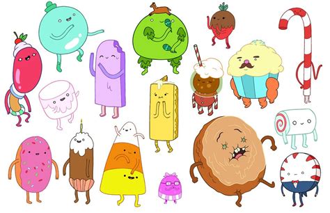 Candy People | Adventure time characters, Adventure time cartoon, Adventure time tattoo